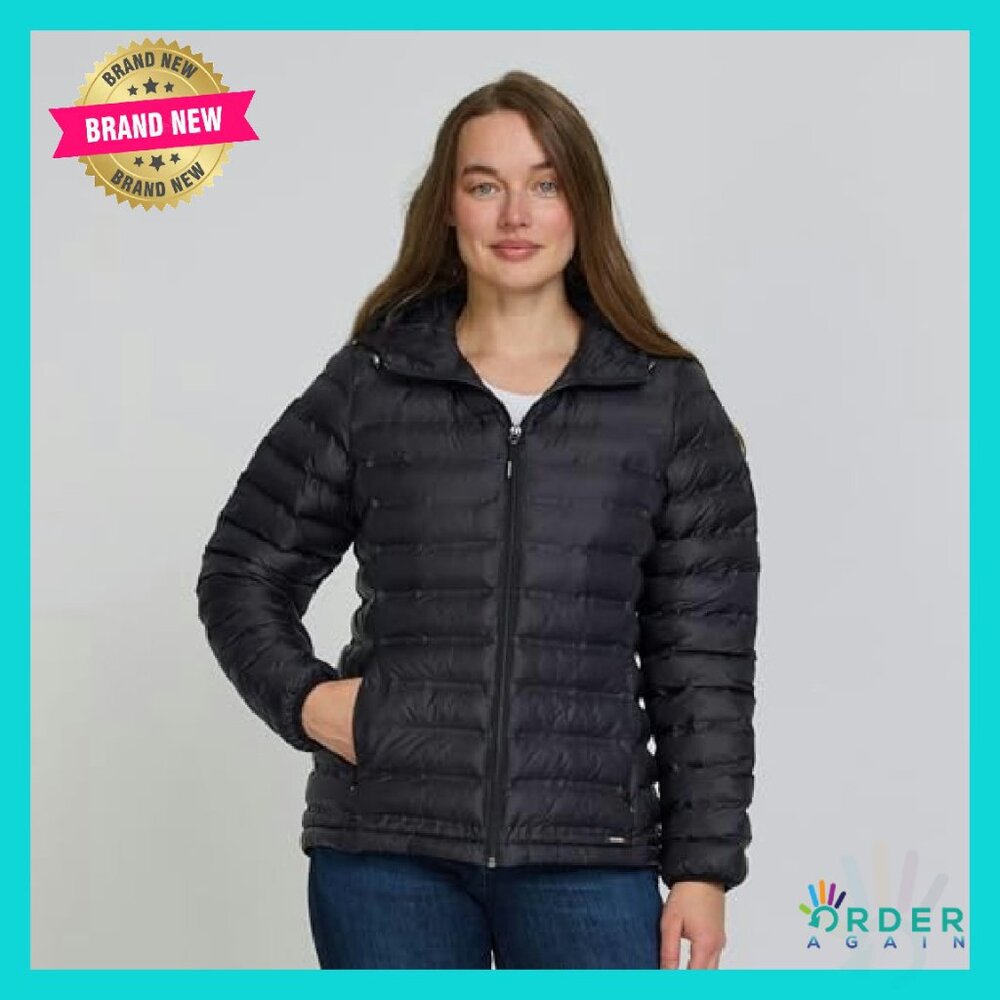 Packable Puffer Jacket Hooded Lightweight Quilted… - image 8